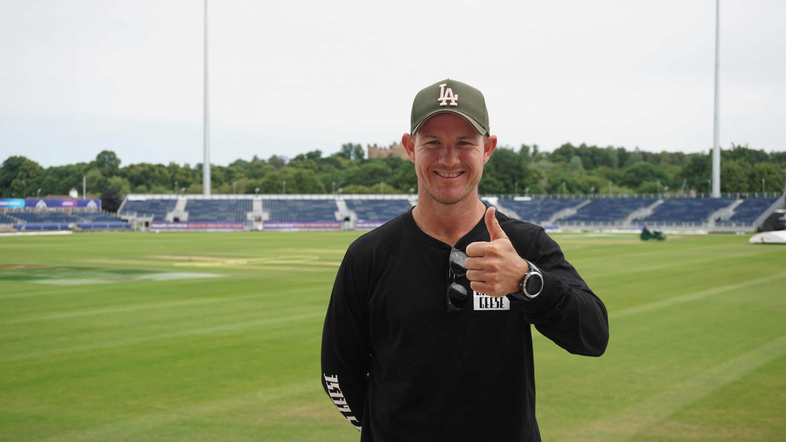 D'Arcy Short arrives at Emirates Riverside